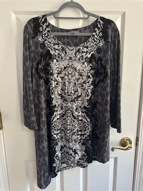JM Collection Tunic Top